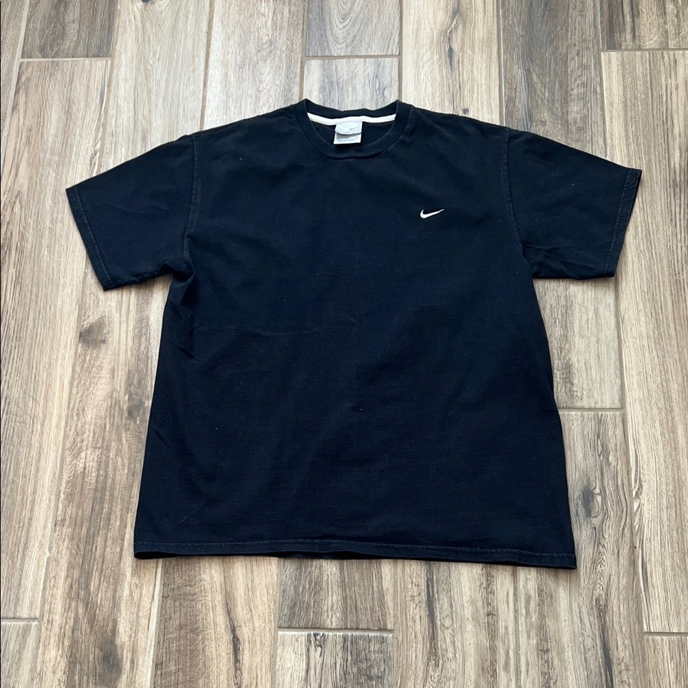 Nike Men's Black Tee with Logo